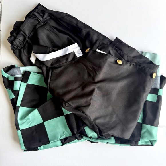 Kids Demon slayer Tanjiro costume  size XL - Picture 4 of 11